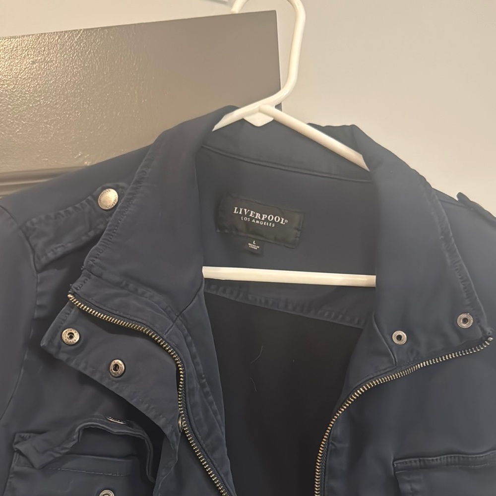 Liverpool Dark Blue Jacket